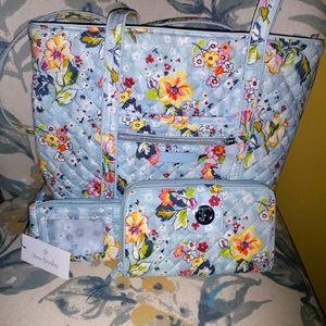 Vera Bradley purse, wallet, wristlet, lanyard